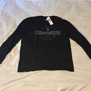 NFL Commanders Black T-Shirt
